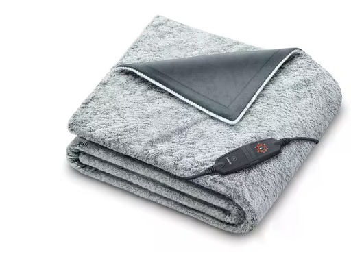 [90321203 1608731] Beurer Wärmedecke HD 75 Green Planet Nordic Grey