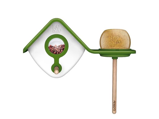 [90321269 1621799] LONA love nature Futterspender H2, Grün