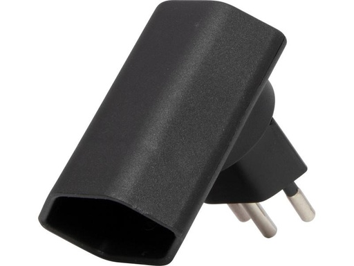 [90321374 1632134] Brennenstuhl Flachstecker 1 x T13, 300° drehbar, flach, Schwarz