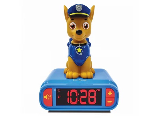 [90321484 1637182] Lexibook Wecker mit Nachtlicht Paw Patrol Chase