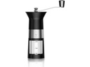 Bialetti Kaffeemühle Premium Schwarz/Silber