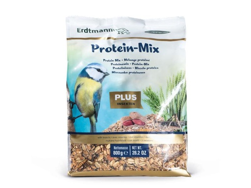 [90321625 1623444] Erdtmann Vogelfutter Protein-Mix Plus, 800 g
