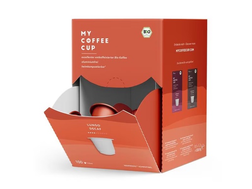 [90321640 1635897] My-CoffeeCup Kaffeekapseln Lungo decaf 100 Stück