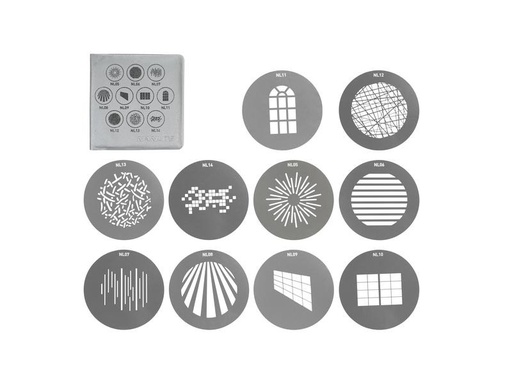 [90321661 1564000] Nanlite AS-GB-FMM-SET1 - Gobo Set