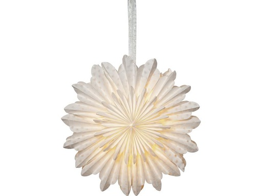 [90321666 1568630] Star Trading Papierstern Cloud, 45 cm, Weiss