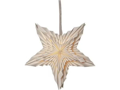 [90321722 1568631] Star Trading Papierstern 50 cm, Weiss