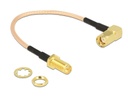 Delock Antennenkabel RP-SMA zu RP-SMA, 0.16 m