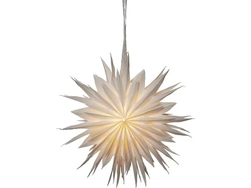 [90321790 1568628] Star Trading Papierstern Cloud, 60 cm, Weiss