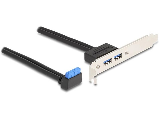 [90321896 1626044] Delock Bracket USB 3.0 Pfostenbuchse 90°
