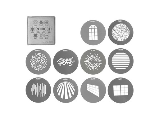 [90322038 1564028] Nanlite AS-GB-B-SET1 Gobo Set 1