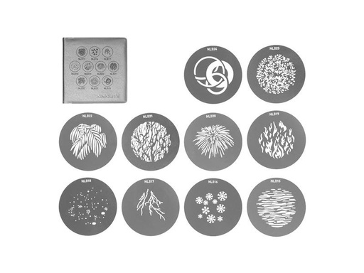 [90322061 1564029] Nanlite AS-GB-B-SET2 Gobo Set 2