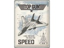 Nostalgic Art Schild Top Gun Jet 30 x 40 cm, Metall