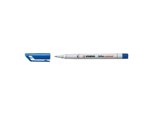 [90322194 1627324] STABILO Folienstift OHPen Universal Blau, 10 Stück