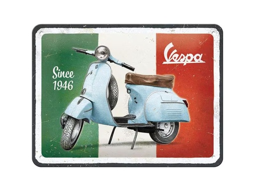 [90322268 1637985] Nostalgic Art Schild Vespa Since 1946 15 x 20 cm, Metall