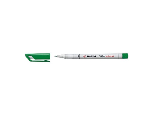 [90322271 1627322] STABILO Folienstift OHP-Pen Universal Grüny, 10 Stück