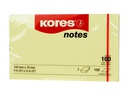 Kores Notizzettel 12575, 12.5 x 7.5 cm, 12 Blöcke, Gelb
