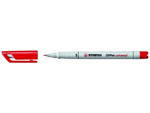[90322313 1627323] STABILO Folienstift OHP-Pen Universal Rot, 10 Stück