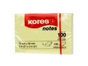 Kores Notizzettel 5075, 5 x 7.5 cm, 12 Blöcke, Gelb