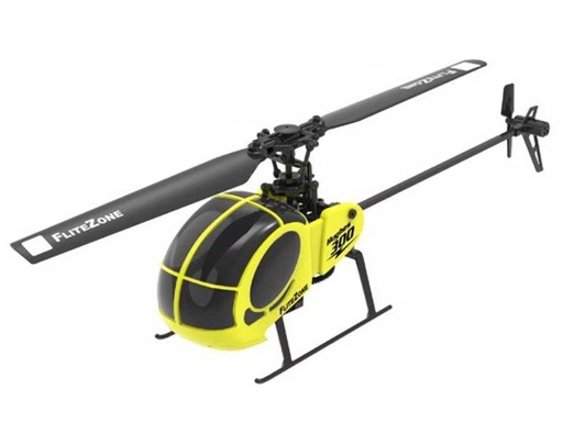 [90322371 1640378] FliteZone Helikopter Hughes 300 Gelb, 4-Kanal, 6G, RTF