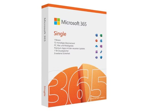 [90322386 1640839] Microsoft 365 Personal Box, 1 User, Deutsch