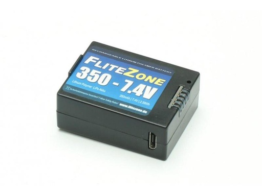 [90322462 1640422] FliteZone RC-Akku LiPo 350 mAh 7.4 V EC135