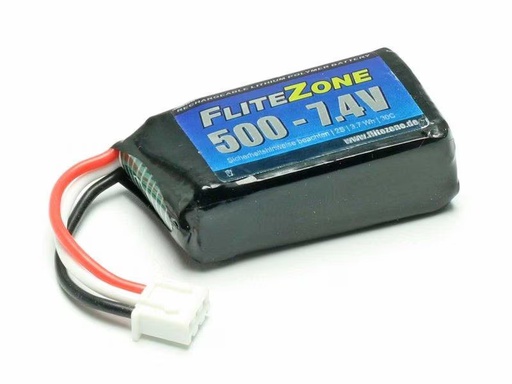 [90322485 1640402] FliteZone RC-Akku LiPo 500 mAh 7.4 V 30C 120x