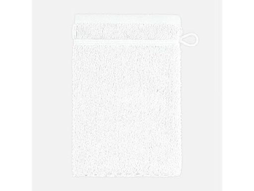 [90322544 1639257] Frottana Waschhandschuh Pearl 15 x 20 cm, Weiss