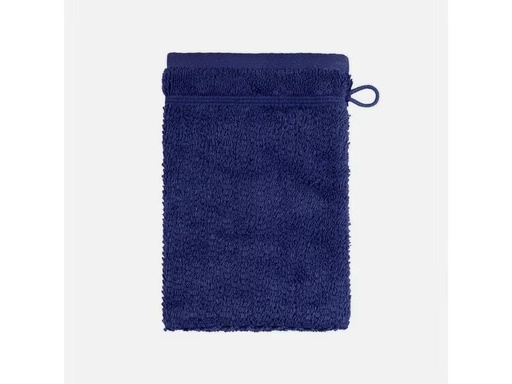 [90322553 1639254] Frottana Waschhandschuh Pearl 15 x 20 cm, Dunkelblau