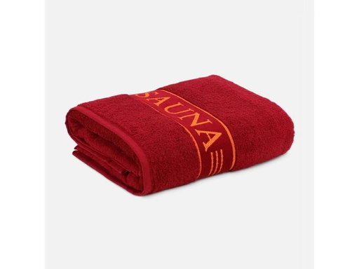 [90322620 1639205] Frottana Saunatuch Sauna 80 x 200 cm, Rot