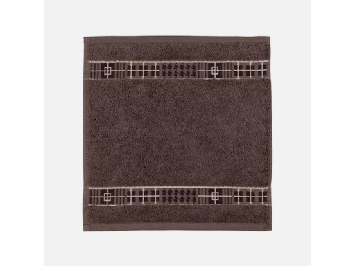 [90322749 1639227] Frottana Waschlappen Fjord 30 x 30 cm, Aschbraun