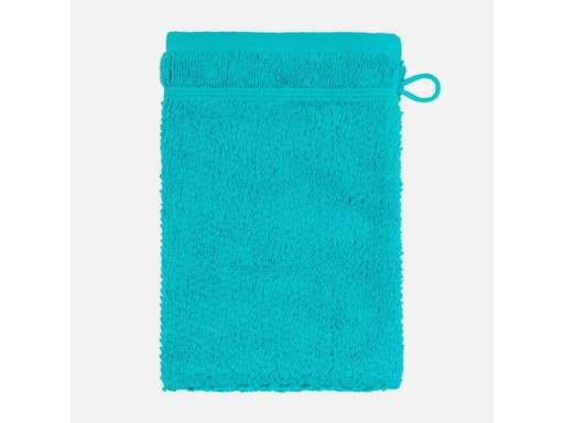 [90322770 1639253] Frottana Waschhandschuh Pearl 15 x 20 cm, Ozeanblau