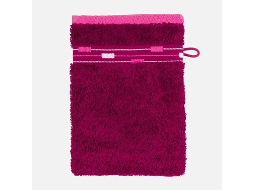 [90322773 1639235] Frottana Waschhandschuh Magic 15 x 20 cm, Berry