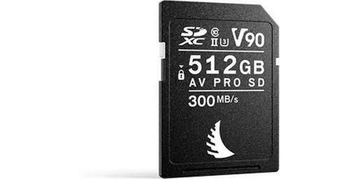 [90322810 1639949] Angelbird SDXC-Karte AV Pro SD V90 Mk2 512 GB