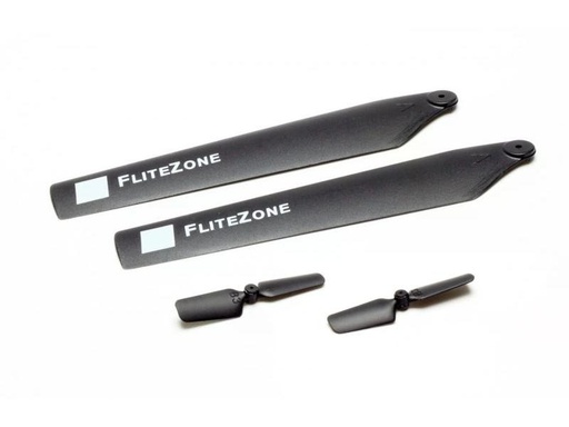 [90322828 1640414] FliteZone Hauptrotorblätter &amp; Heckrotor Proton 2