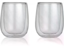 GOURMETmaxx Latte Macchiato Becher 350 ml, 1 Stück, Transparent
