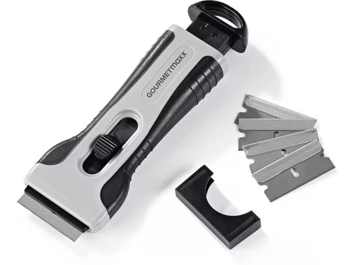[90322915 1639801] GOURMETmaxx Glaskeramikschaber 4 Ersatzklingen