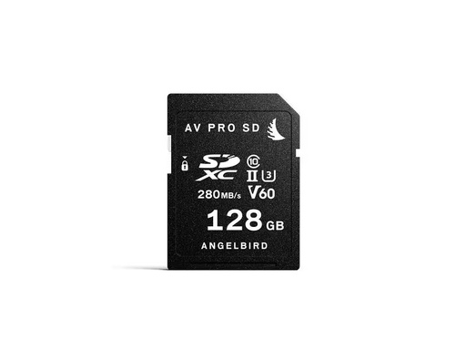 [90322954 1639936] Angelbird SDXC-Karte AV Pro SD V60 Mk2 128 GB