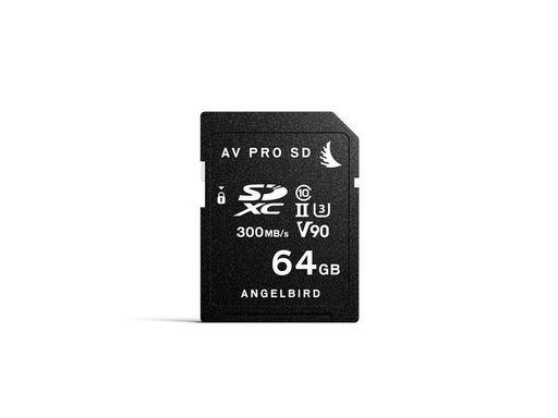[90322964 1639939] Angelbird SDXC-Karte AV Pro SD V90 Mk2 64 GB