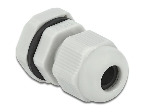 [90052328 1072484] Delock Kabelverschraubung PG7, 15 mm 10 Stück, grau