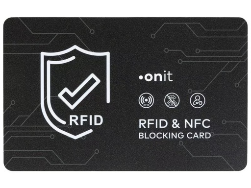 [90323029 1577089] onit Skimming-Blocker-Karte Schwarz
