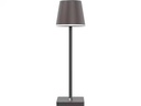 xoxo design ag Akku-Tischleuchte X2, 3W, 3000K, 38 cm, Anthrazit