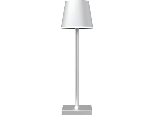 [90323333 1643889] xoxo design ag Akku-Tischleuchte X2, 3W, 3000K, 38 cm, Silber