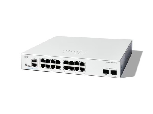[90323440 1637732] Cisco PoE+ Switch Catalyst C1300-16P-4X 20 Port