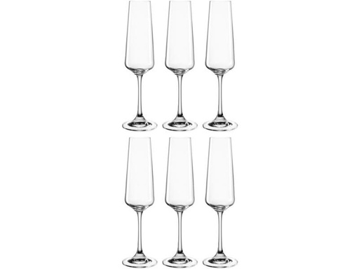 [90323561 1635360] Leonardo Sektglas Paladino 220 ml, 6 Stück