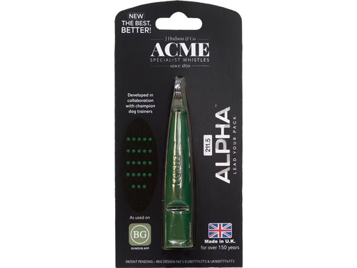 [90323779 1643027] ACME Hochfrequenzpfeife Alpha, 211.5, Dunkelgrün