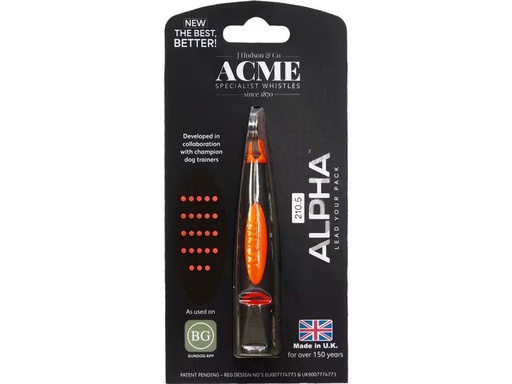 [90323936 1643025] ACME Hochfrequenzpfeife Alpha, 210.5, Schwarz/Orange