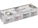 Kreul Kreidefarbe Chalky Set Basic, 150 ml x 4