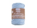 Glorex Wolle Makramee Cord gewebt 63 m x 3 mm, 250g, Hellblau