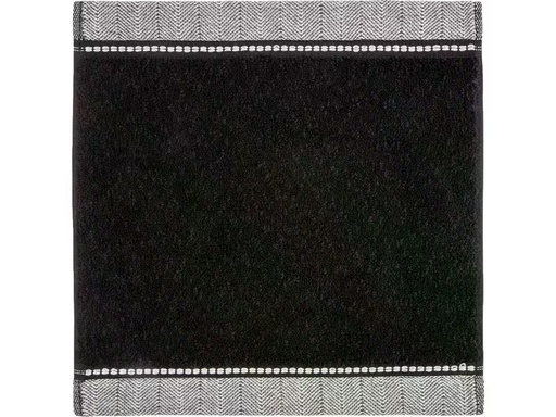[90324207 1642856] Möve Waschlappen Brooklyn 30 x 30 cm, Schwarz