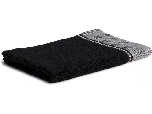 [90324219 1642858] Möve Gästetuch Brooklyn 30 x 50 cm, Schwarz